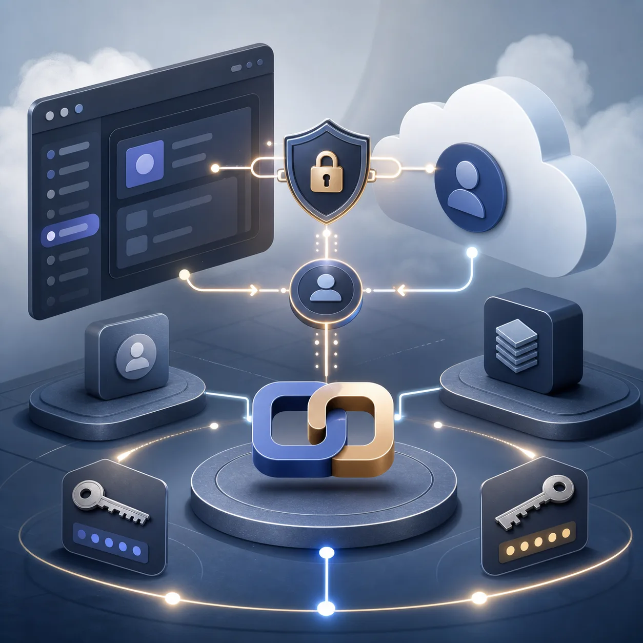 OAuth 授權流程：n8n 拿到代表你的 token，而不是你的密碼